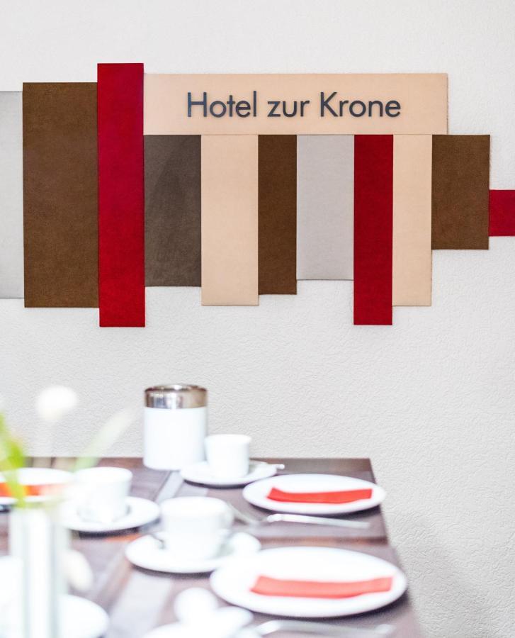 Hotel Zur Krone Мербуш Экстерьер фото